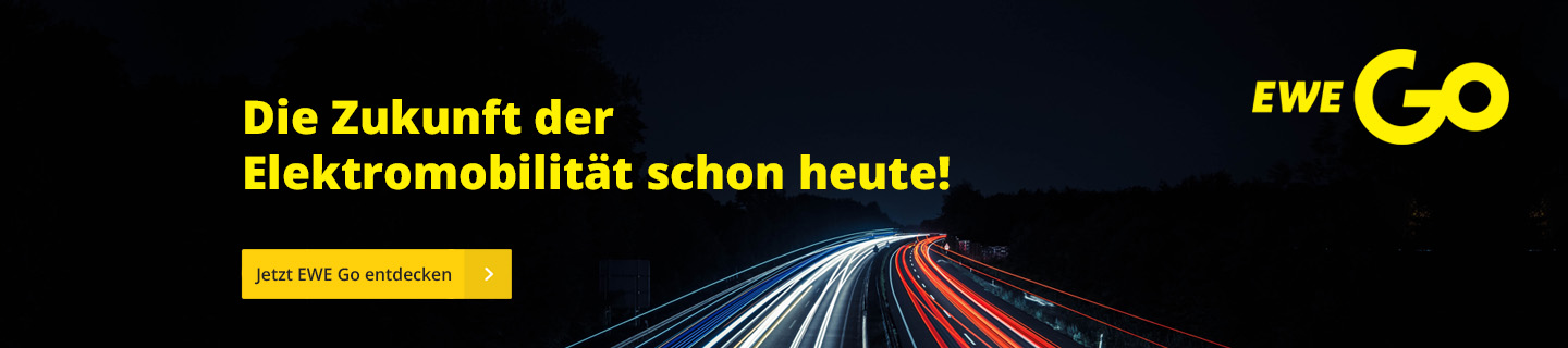 Alles rund um Elektromobilität finden Sie bei EWE Go.