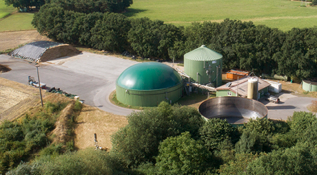 Die Biogasanlage von Carsten Wolters ist nun Teil des EWE Virtuellen Kraftwerks.