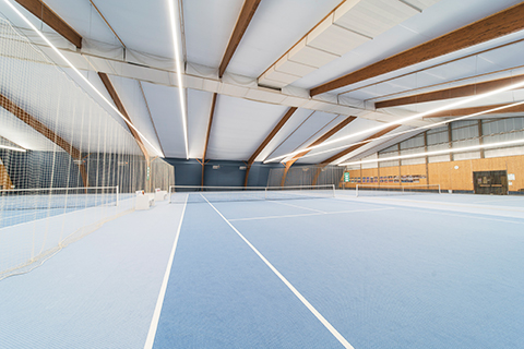 Eine neue Beleuchtungsanlage für den Beckedorfer Tennis-Club