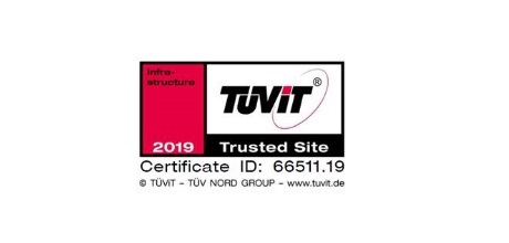 Das EWE Webhosting ist zertifiziert.