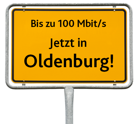 Sichern Sie sich VDSL in Oldenburg.