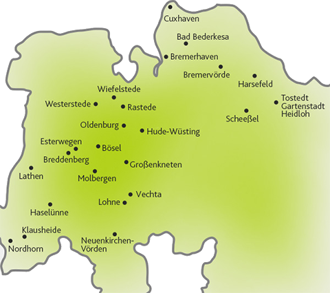 Checken Sie, wo Sie LWL-TV von EWE nutzen können.