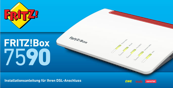 Anleitung Installation DSL FritzBox 7590